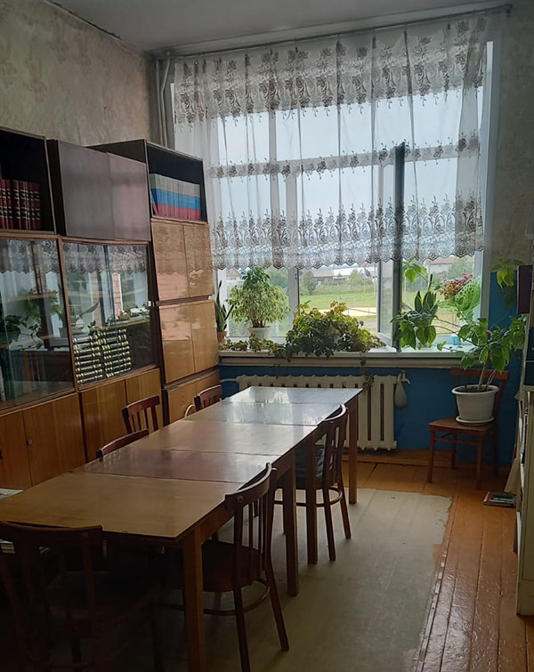 Библиотека в Стуловской школе